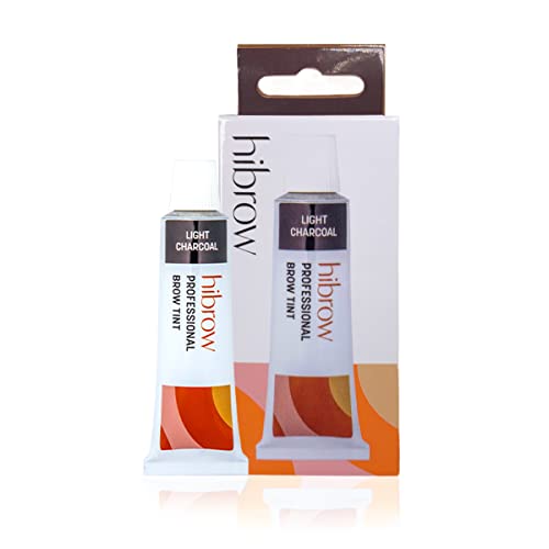 Hi Brow Professional Tint 15ml - Light Charcoal - Semi-Permanent Eyebrow Dye - Salon Quality Eye Brow Tinting