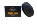 Fresh and Fly Charcoal Beard Soap – Deep Cleansing with Tea Tree, Coconut & Aloe Vera for a Healthy, Soft Beard, 100% Organic, TFM 76%