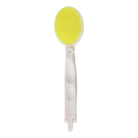 Hsthe Sea 3 in 1 Back Scrubber for Shower, Back Lotion Applicator with Long Handle and 3 Interchangeable Heads, for Improving Blood Circulation, Cellulite Massage