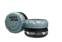Nishman Hair Styling Wax M10 150 ml | Matte Look | Ultra Strong Hold | Hair Wax Matte Clay | Men's Hair Gel