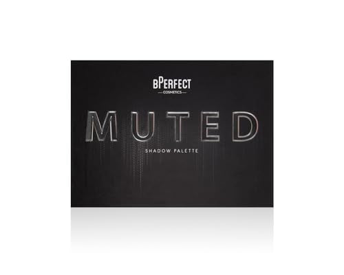 BPerfect Muted Eyeshadow Palette – 35 Neutral & Muted Colour Eyeshadows – 28 Matte & 7 Foiled Shimmer Shades – High Pigment & Blendable Formula – 364g