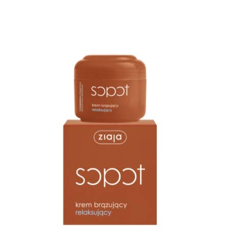 Ziaja ZIAJA - SOPOT BRONZING - RELAXING FACE CREAM - NATURAL LOOKING TAN - 50 ml