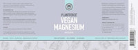 Plantforce Vegan Magnesium Natural 150G Powder - 60 Servings