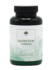 Quercetin Complex | 300 mg of Quercetin per Capsule | with Bromelain, Vitamin C, Vitamin B5 | 120 Vegan Capsules | G&G Vitamins