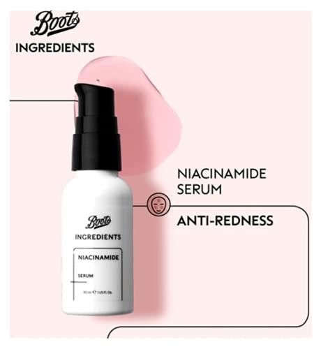 Boots Ingredients Niacinamide serum 30ml