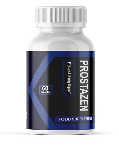Prostazen - Urinary and Prostate Support - Supports a Healthy Blood Flow - Natural Ingredients - 60 Capsules/Slim Warriors