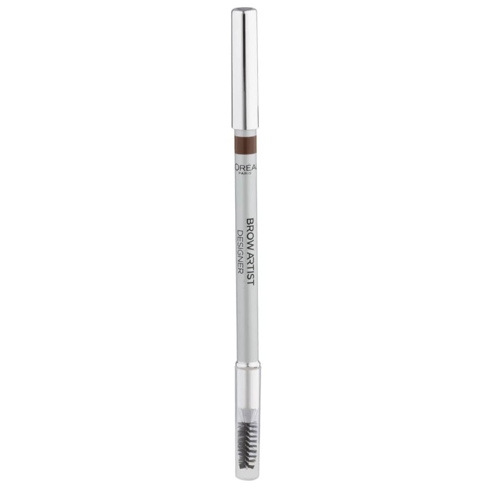 L'Oreal Brow Artist Designer Eyebrow Pencil with Brush - 302, Light Brunette, 0.021 kg