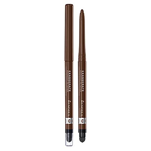 Rimmel London Exaggerate Waterproof Eye Definer, Rich Brown, 28g