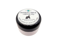 Donkey Milk Moisturising Cream Travel Size 15g Ideal for Dry Senstive Skin Eczema Psoriasis dermatitis and rosacea Gentle moisturiser By Elegance Natural Skin Care