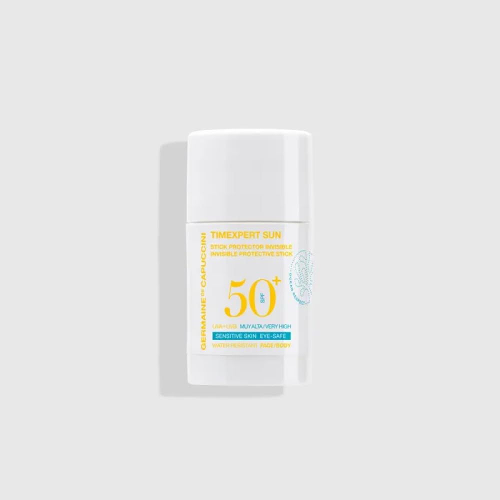 Germaine de Capuccini - Timexpert Sun - Invisible Protector Stick - For Vulnerable areas of the Face and Body - SPF50+