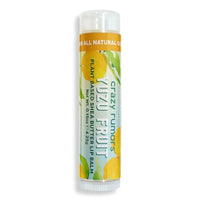 Crazy Rumors Yuzu Fruit Soothing Lip Balm Stick for Dry Lips, 100% Natural Limited Edition Summer 2024