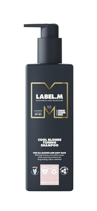 label.m LABEL.M Cool Blonde Toning Shampoo 300ml – With Recyclable Pump