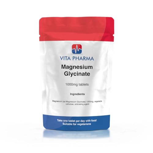 Vita Pharma VITA PHARMA Magnesium Glycinate 1000mg 240 Tablets