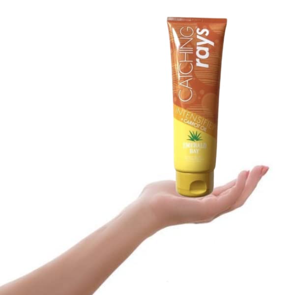 Emerald Bay Catching Rays Tanning Accelerator 250ml, Orange, Non-Tingle, Natural, Deep Skin Tone