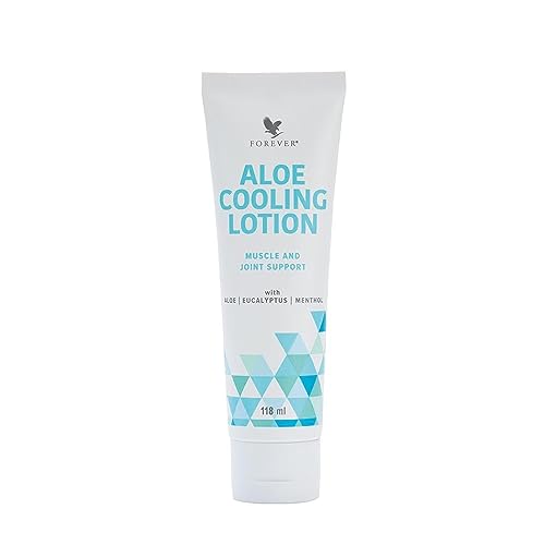 Sunnah Trends Forever Aloe Cooling Lotion with Eucalyptus and Menthol | Muscle and Joint Support