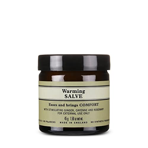 Neal's Yard Remedies | Warming Salve With Essential Oils and Organic Comforting Ointment with Ginger & Rosemary Oil Extracts | 45g