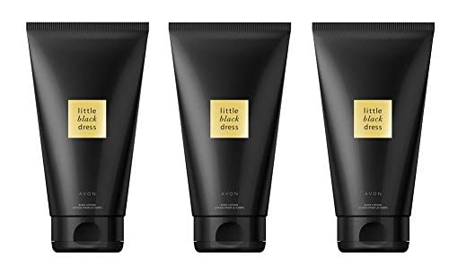 3x Avon Little Black Dress Body Lotion 150ml