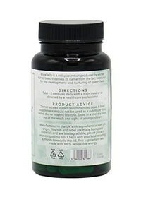 Royal Jelly Capsules | 600mg Royal Jelly per Capsule (3:1) Concentrate | from Honey Bees | G&G Vitamins
