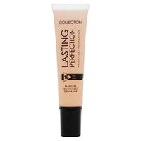 Collection Cosmetics Lasting Perfection, Weightless Matte Foundation, Waterproof and Transfer-proof, 30ml, Cool Vanilla
