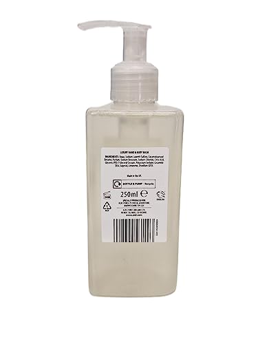 Hotel Collection No.3 Pomegranate Luxury Hand & Body Wash - 250ml | Moisturizing Formula, Refreshing Scent, Hydrating and Nourishing