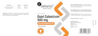 Aliness Goat Colostrum 500mg 28% immuno Globulines IG 100 Capsules