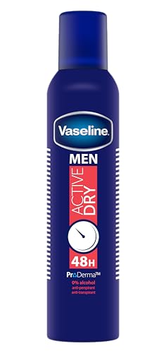 Vaseline Men Active Dry 48h 250ml