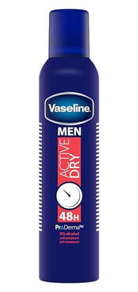 Vaseline Men Active Dry 48h 250ml