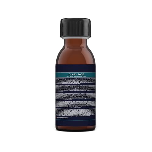 Mystic Moments | Clary Sage Natural Hydrosol Floral Water 250ml | Perfect for Skin, Face, Body & Homemade Beauty Products Vegan GMO Free