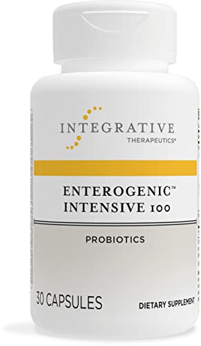 Integrative Therapeutics - Enterogenic Intensive 100 - 100 Billion CFU High-Potency Probiotic - Multiple Strains for Digestive Support - 30 Capsules