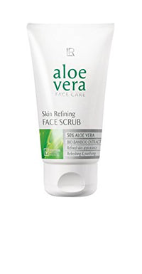 L R Aloe Vera Face Care Skin Refining Face Scrub -%50 Aloe Vera, Refreshing & Purifying