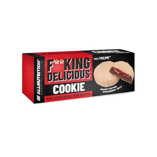 ALLNUTRITION Allnutrition Fitking Delicious Cookie Peanut Butter Strawberry Jelly 128G