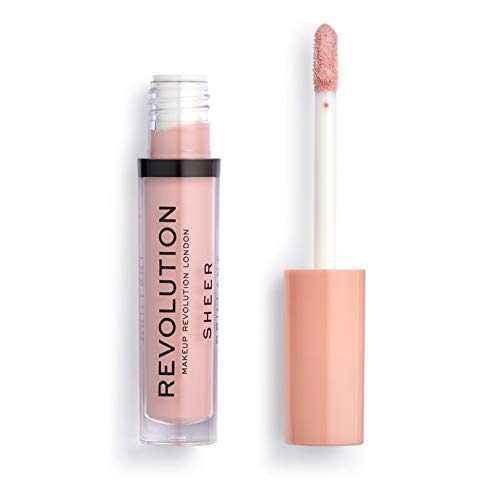 Revolution Beauty London Makeup Revolution, Raw 136, Sheer Lipgloss, 3.5ml