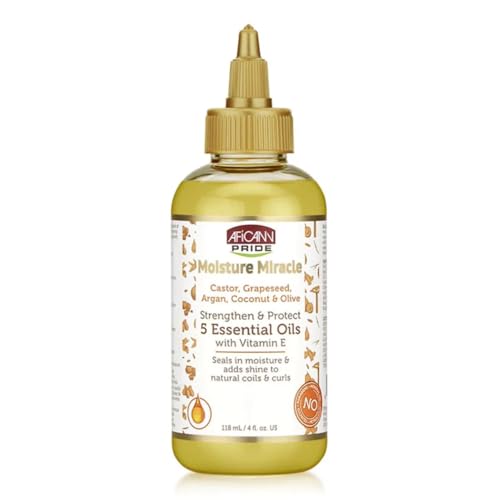 Generic Afican Pride Moisture Miracle 5 Essential Oils for Hair to Strengthen & Protect 118 ml