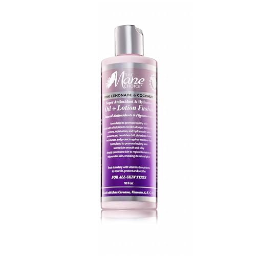 The Mane Choice MANE CHOICE PINK LEMONADE&COCONUT OIL+LOTION FUSION SKIN MOISTURIZER 10OZ