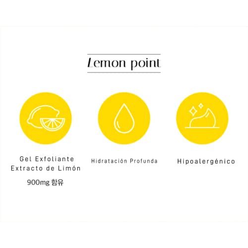 NITELUO Arrahan Lemon Peeling Gel 180Ml, Bright Skin, Clean Skin, Removes Dead Skin