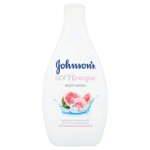 ADBARKOP Johnson's Soft & Energise Body Wash 400ml Refresh and hydrate your skin, leaving it soft and revitalised, with Johnson's Body Wash. With watermelon and rose aroma.