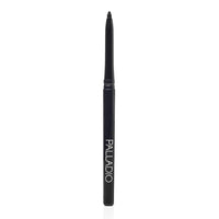 Palladio Retractable Waterproof Eyeliner, Richly Pigmented Color and Creamy, Slip Twist Up Pencil Eye Liner, Smudge Proof Long Lasting Application, All Day Wear, No Sharpener Required, Pure Black