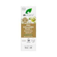 Dr Organic Pro Collagen Booster Serum, Hyaluronic Acid, Smooth Fine Lines & Wrinkles, Anti-Ageing, Firming, Lightweight, Vegan, Cruelty Free, Paraben & SLS Free, Organic, 30ml