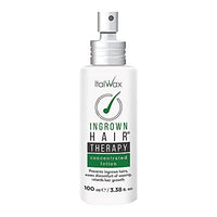 Italwax Ingrown Hairs Therapy Concentrated Lotion 100ml (3.38fl.oz) - Prevents and slows down ingrown hairs occurrence - Ideal for large surfaces
