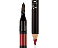 Lola Make-Up Cosmetic Lip Pencil, Soft And Precise, Long Lasting, Anti-Color Feathering, Built In Lip Brush, Vegan, No.4 Berry