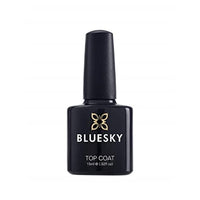 BLUESKY Bluesky Gel Nail Polish, Top Coat, 15 ml (Requires Curing Under UV/LED Lamp)