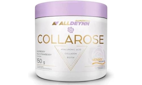 ALLNUTRITION Alldeynn Collarose, Raspberry - Wild Strawberry, 150g, Collagen, Beauty & Joint Health Supplement