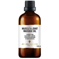 Amphora Aromatics Muscle and Joint Massage Oil 100ml - Glass
