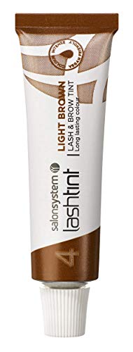 Salon System Lash and Brow Tint Light Brown 15ml