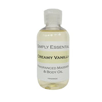 Simply Essential Creamy Vanilla Body Massage Oil 100ml