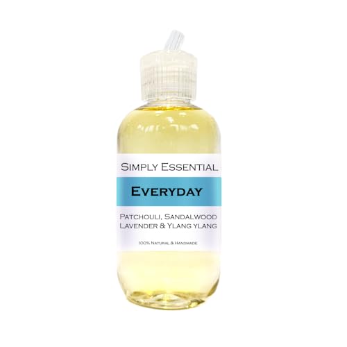 Simply Essential Everyday Beard oil 100ml with Patchouli, Sandalwood, Lavender & Ylang ylang calm and protect for daily use