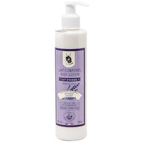 LA MAISON DU SAVON Maison du Savon de Marseille - French Body Lotion for Dry Skin - Fragranced Moisturiser with Organic Argan Oil and Donkey Milk - Lavender Scent - 250ml