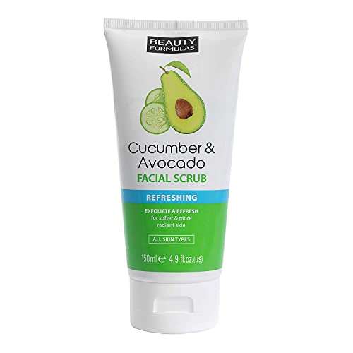 Beauty Formulas BEAUTY FORMULAS FACE SCRUB CUCUMBER & AVOCADO