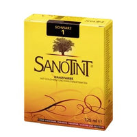 Sanotint - 4% PPD, no ammonia, Black hair dye 01