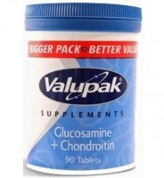 Valupak Glucosamine & Chondroitin Tablets 90/Pk